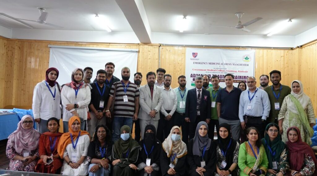 Strengthening Emergency Care Services  : Advanced trauma training held at GMC Anantnag
