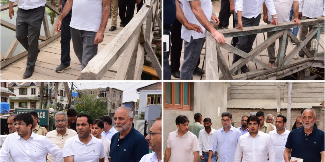 CEO SSCL conducts inspection of historic water channels