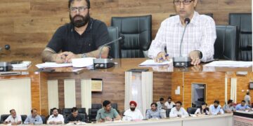 CPO, ACD Doda review progress of PMAY-Urban, PMAY-Gramin