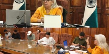 DC Bandipora reviews preparedness for weather advisory, flood mitigation measures
