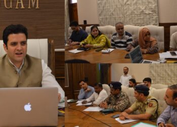 DC Budgam chairs DLSCC meeting, clears SRO-43 cases