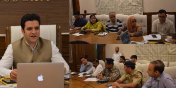 DC Budgam chairs DLSCC meeting, clears SRO-43 cases