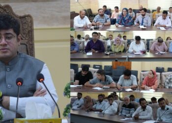 DC Ganderbal reviews implementation of HADP, JKCIP