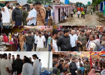 Shri Amarnath Ji Yatri 2026 : DC Ganderbal takes stock of facilities for devotees