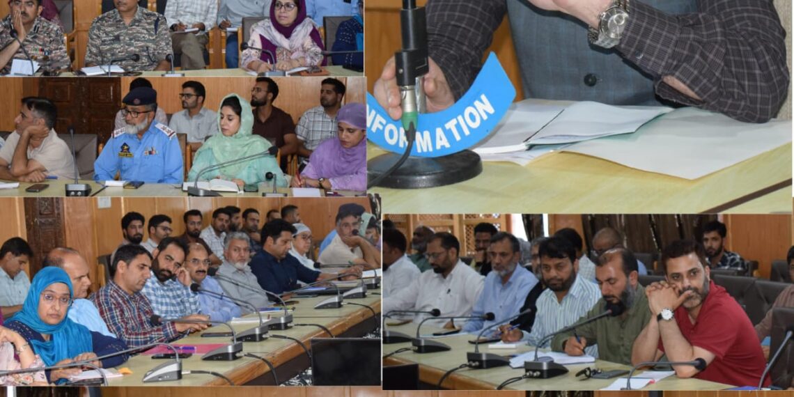Independence Day Arrangements: DC Pulwama chairs preliminary meeting