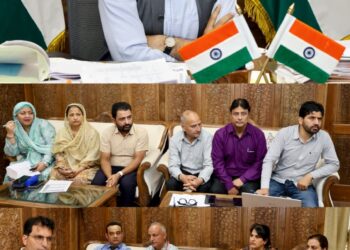 DC Srinagar reviews progress under TB Mukt Bharat Abhiyan, Vay Vandana enrolment