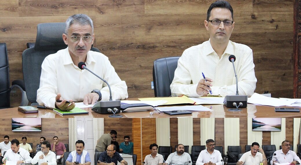 District Capex Budget: DDC Doda reviews progress of development works