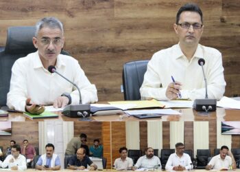 District Capex Budget: DDC Doda reviews progress of development works