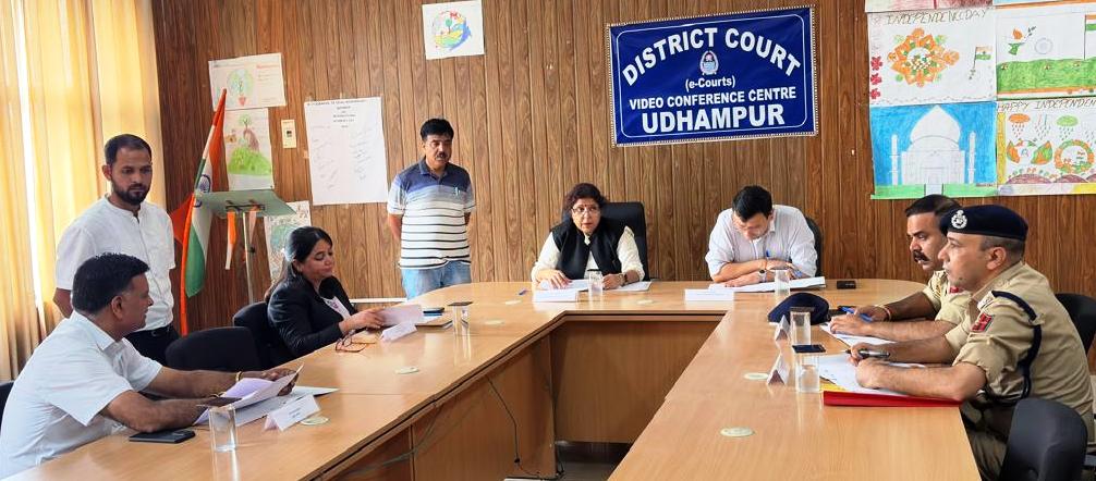 DLSA Udhampur holds 3rd Under Trial Review Committee meeting
