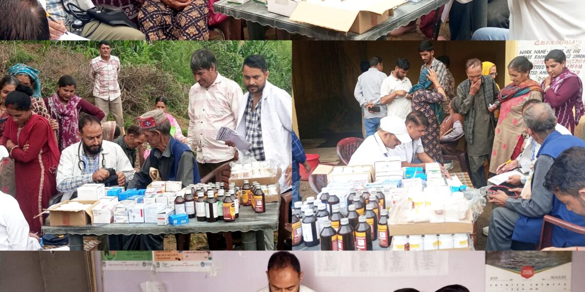 Free health check-up, screening camp organised in Doda villages