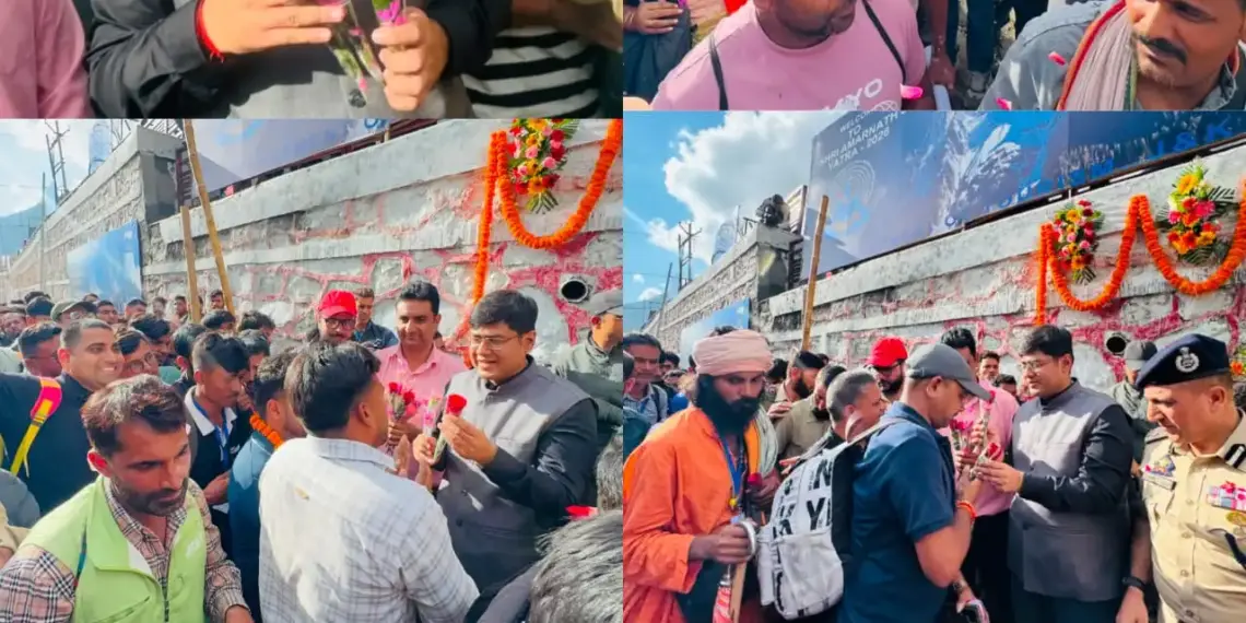 First batch of pilgrims receives warm welcome at Baltal Base Camp