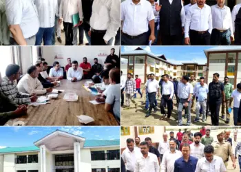 DC Kulgam visits Eklavya Model Residential School