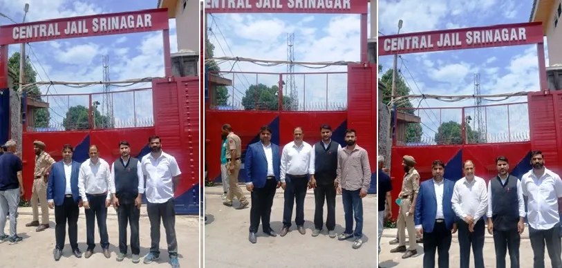 DLSA Budgam conducts visit to Central Jail Srinagar