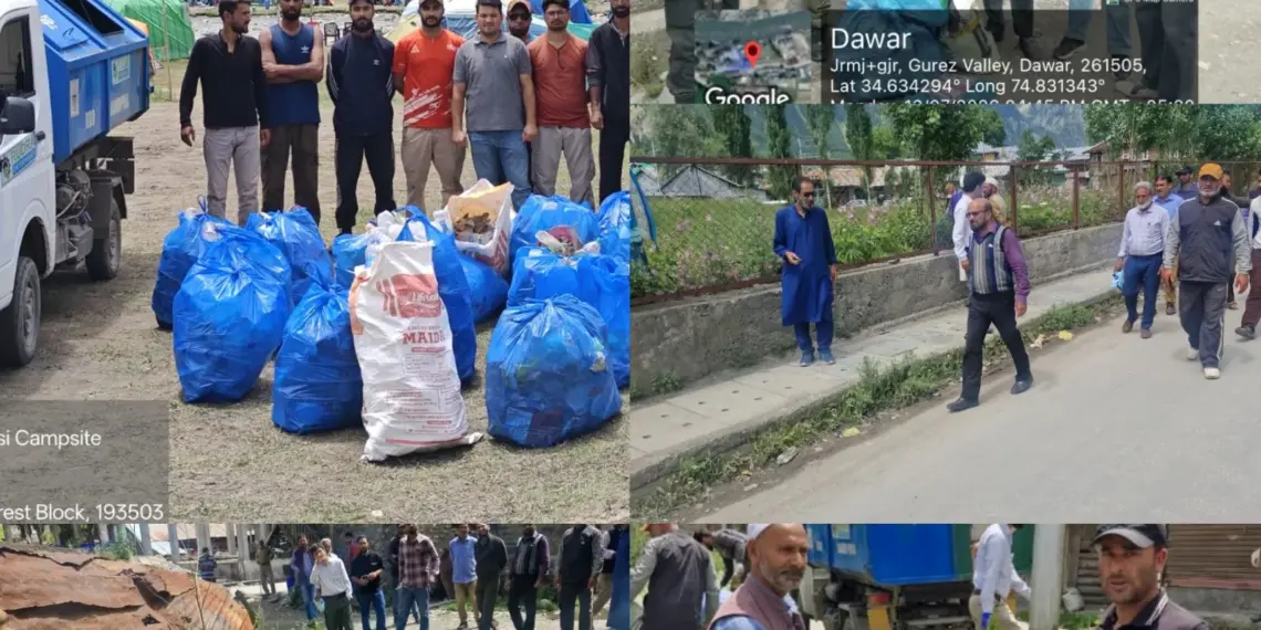 Curbing Single-Use Plastic : Enforcement drive, cleanliness campaign intensified in Gurez