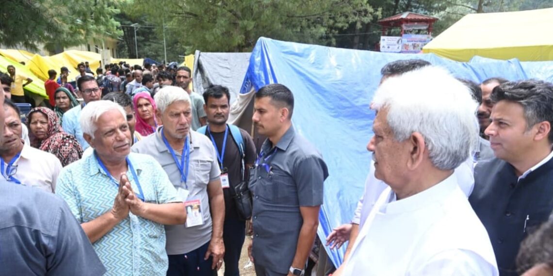 DC Kulgam visits Mata Kulwagishori Temple Bungam, Mata Katyani Temple Kakran