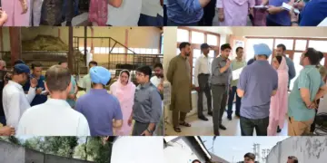 Commissioner SMC inspects Integrated Animal Birth Control Centre at Tengpora
