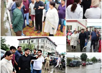 Commissioner SMC conducts extensive City tour to review waterlogging situation