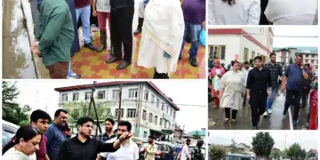 Commissioner SMC conducts extensive City tour to review waterlogging situation