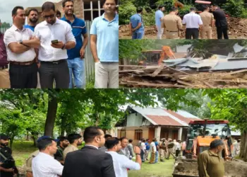 10 Kanals of Kahcharai Land retrieved in eviction drive in Handwara