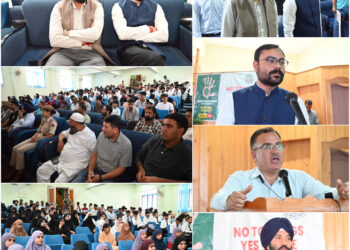 Stay away from drugs, become ambassadors of anti-drug movement: Gen Sec IRCS J&K