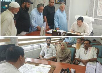 Public grievances remains top priority of government, time-bound redress assured: Javid Dar