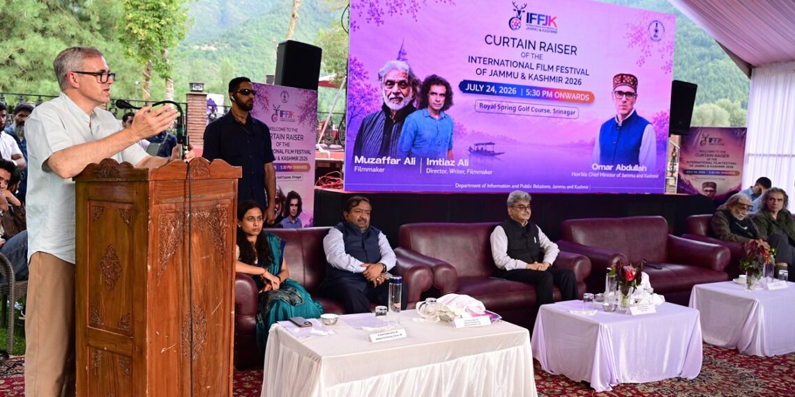 Kashmir no longer valley of blasts, gunfire: Omar to Bollywood