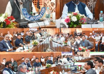 MP Main Altaf reviews developmental works, Government schemes in Shopian