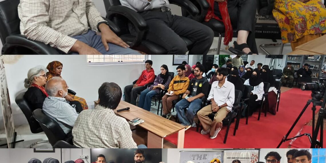 Nun Chai Talks : Dr Parvaiz Sajad Shah inspires students with life lessons in Bandipora