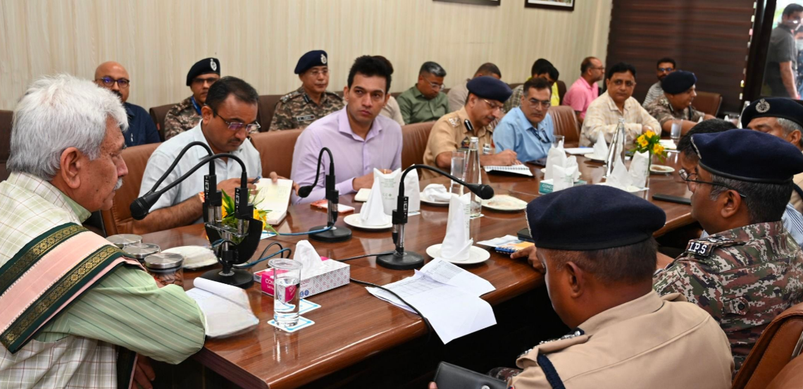 Showcase Jammu; organise tours for Amarnath pilgrims: LG Sinha to officials