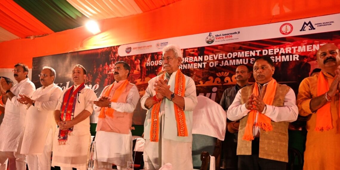 LG inaugurates Tawi Aarti and Light & Sound Show to welcome pilgrims