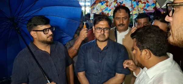 Satish Sharma visits flood-hit Rajouri, reviews relief operations