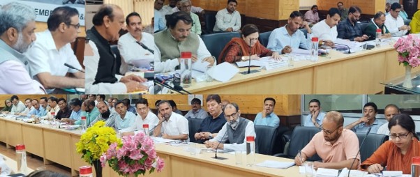 Slathia chairs PAC meeting on Jal Shakti Dept