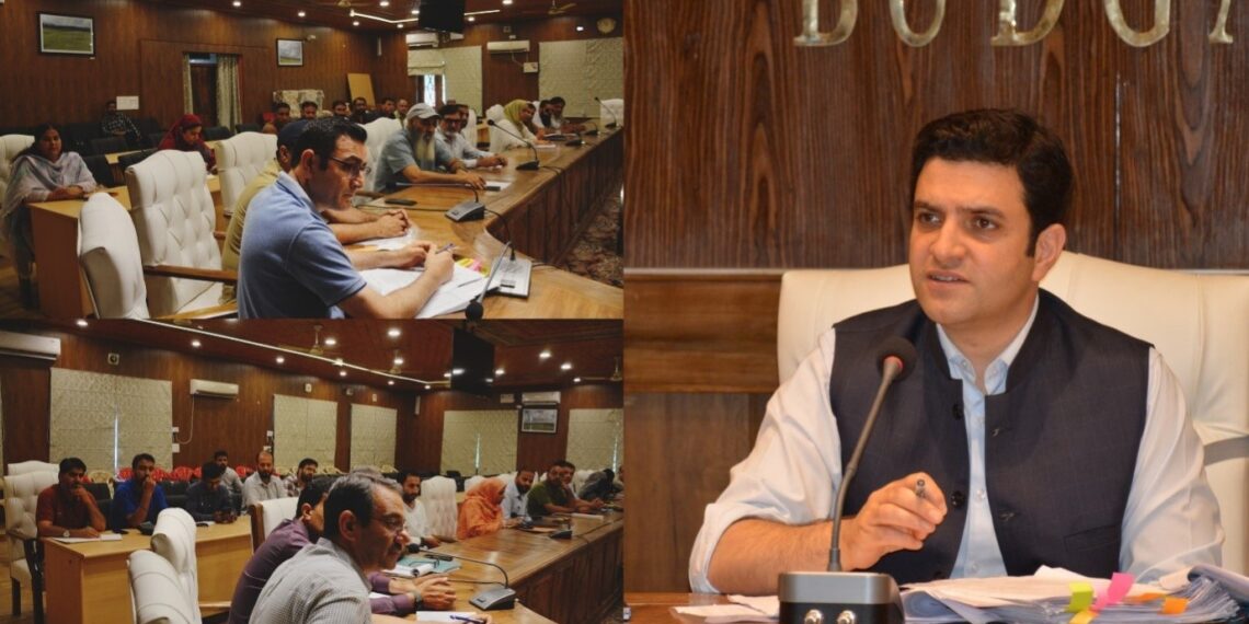 DC Budgam reviews progress of Mission Gyan Bharatam implementation