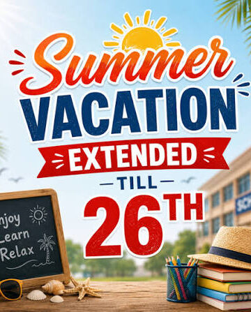 Govt extends summer vacation till Jul 26