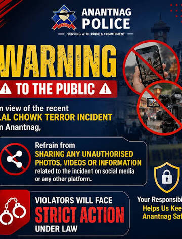 Police warn against sharing ‘unverified’ content