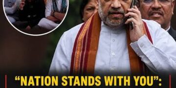 Amit Shah speaks to slain cop’s son, assures full support