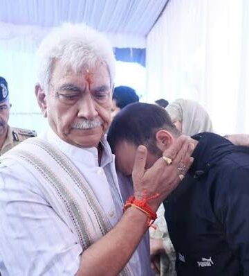 Martyred cop’s devotion to duty, motherland will inspire generations: LG Manoj Sinha
