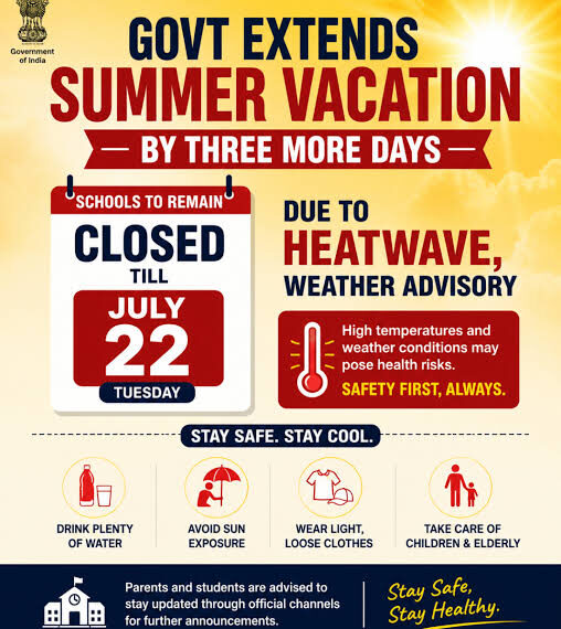 Govt extends summer vacation for Kashmir schools till Jul 22