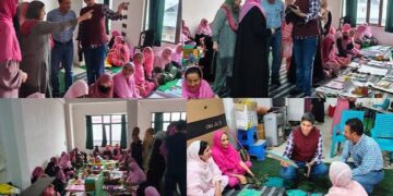 Kabaad Se Jugaad : ICDS Bandipora organises TLM competition for Anganwadi workers