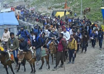 Amarnath Yatra crosses 1.13 lakh mark in 5 days