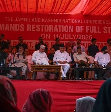 NC leaders head to Delhi for statehood protest