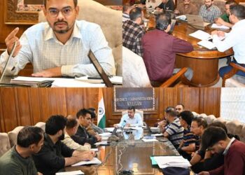 Road Safety Plan : DC Kulgam chairs district road safety committee meeting