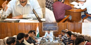 Road Safety Plan : DC Kulgam chairs district road safety committee meeting