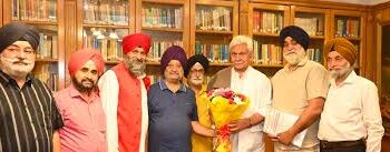 Delegations call on LG Sinha