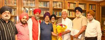 Delegations call on LG Sinha