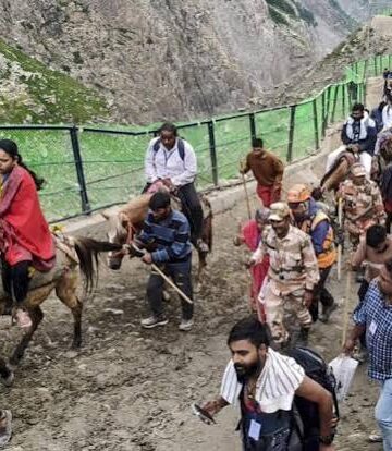 === Weather alert === Amarnath, Mata Vaishno Devi Yatras temporarily suspended