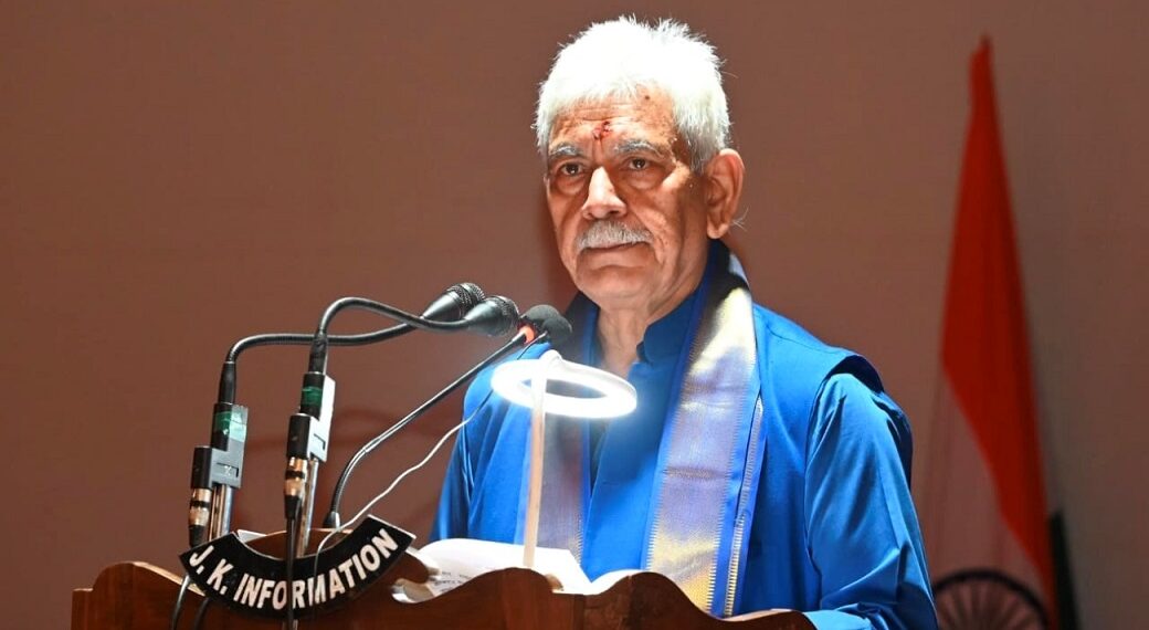 LG Sinha thanks PM Modi for granting J&K women their due rights