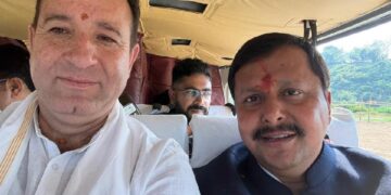 LoP Sharma meets BJP president Nitin Nabin