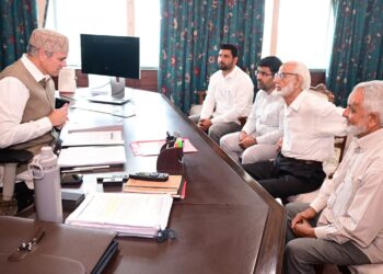CM Omar meets delegations