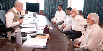 CM Omar meets delegations